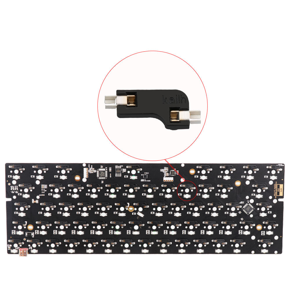 Kailh Hot-swappable PCB Socket Sip socket Hot Plug CPG151101S11