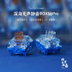 Kailh BOX PRO Deep Sea Silent Whale Tactile and islet Linear